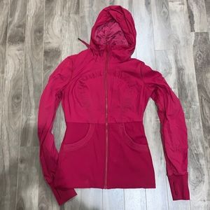 Reversible Red Lululemon Hoodie Size 8